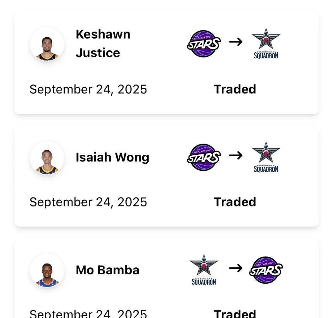 NBA球员班巴转战发展联盟!2米39臂展球员告别NBA